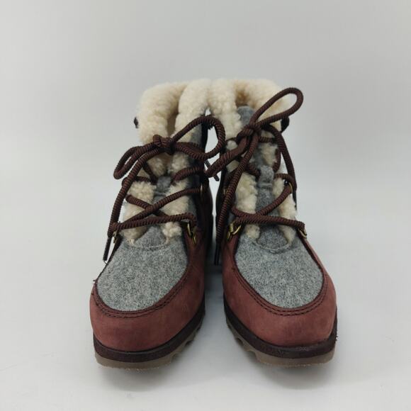 Sorel Womens Sneakchic Alpine Waterproof Booties Boots Size 8M - Picture 8 of 16